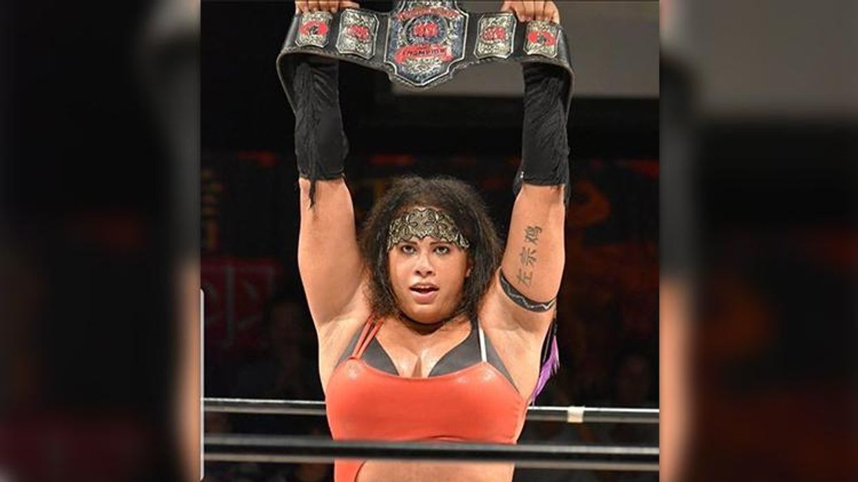 <p>Trans Wrestler Nyla Rose Just Made History</p>