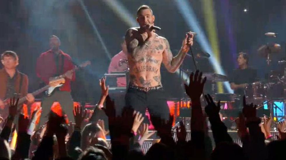 People Didn't Love Maroon 5's Super Bowl Halftime Show Performance