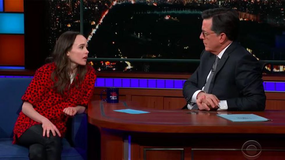 Ellen Page Slams Mike Pence for Perpetuating Hate Towards LGBTQ People