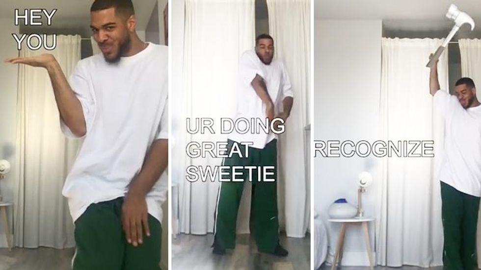 This Guys Motivational Dance Videos to TV Theme Songs Are Wholesome AF