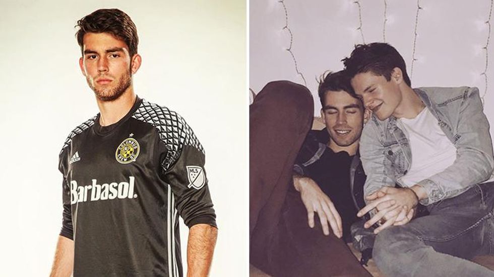Former Soccer Pro Matt Pacifici & Boyfriend Come Out Together on Insta
