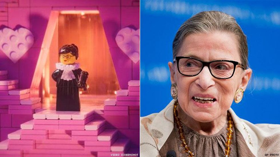 Ruth Bader Ginsburg Is Making a Cameo in 'The LEGO Movie 2!'