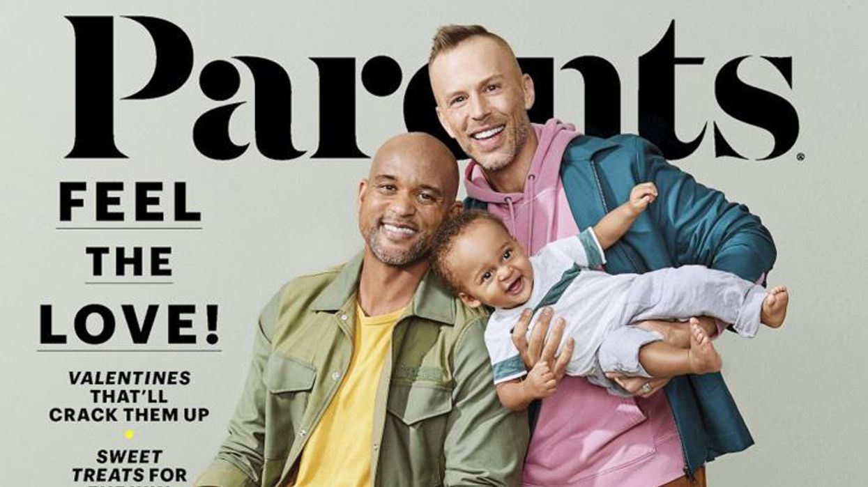 <p>Conservatives Outraged Over Same-Sex Family Magazine Cover</p>