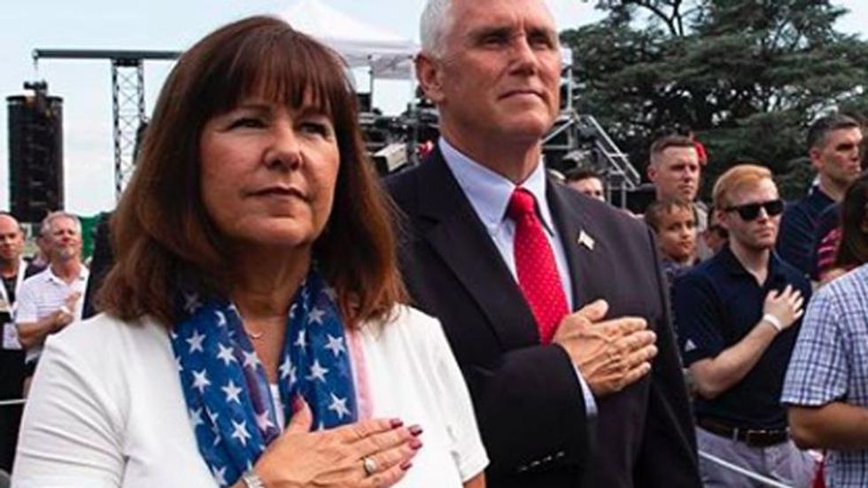 Mike Pence's Wife Teaches at a School That Bans LGBTQ Students, Staff