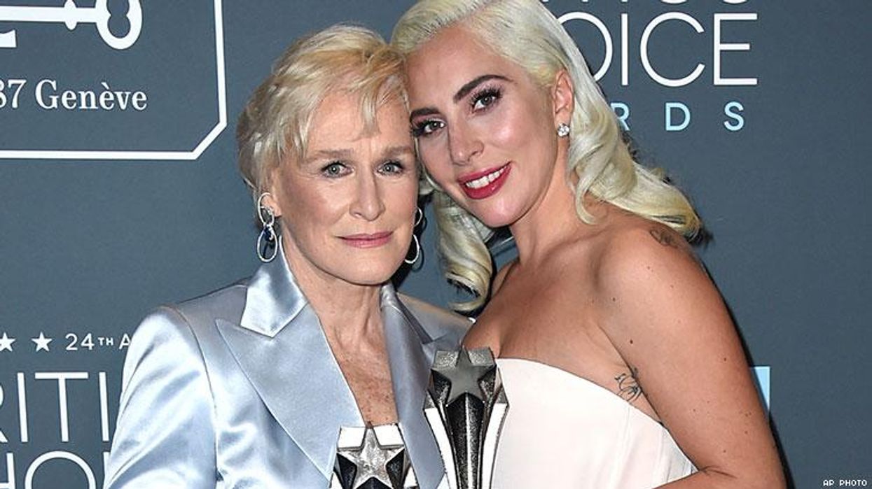<p>Lady Gaga Ties With Glenn Close as the Critics' Choice Best Actress!</p>