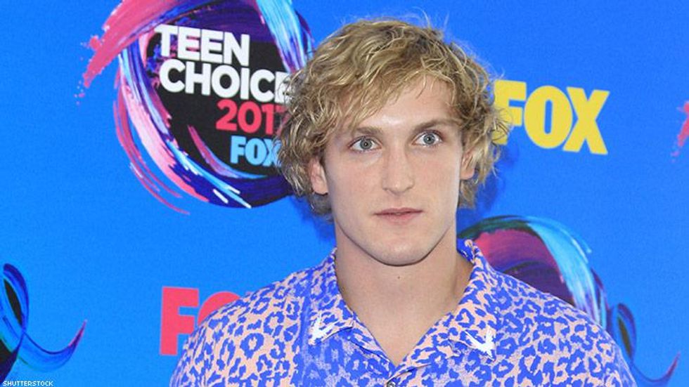 Logan Paul Says He's 'Going Gay' in March—and People Aren't Happy