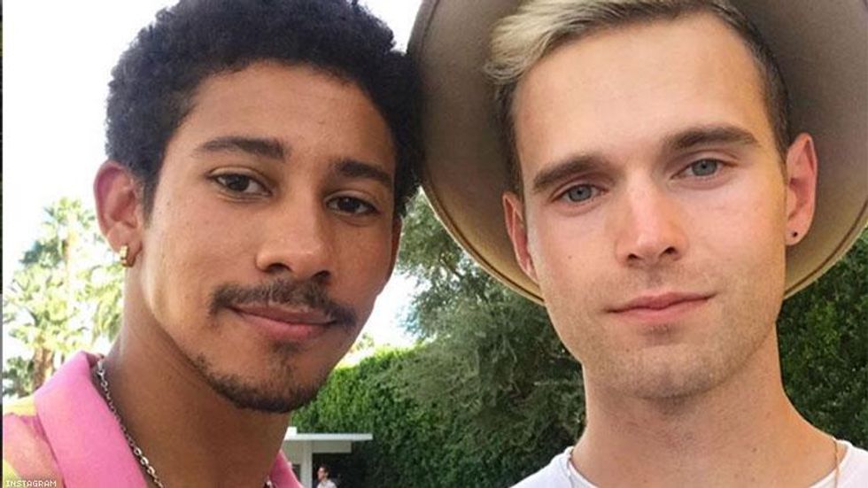 Keiynan Lonsdale Shares First Ever NYE Kiss with His Boyfriend