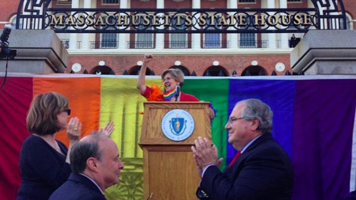 <p>Pro-LGBTQ Senator Elizabeth Warren Announces 2020 Presidential Run</p>