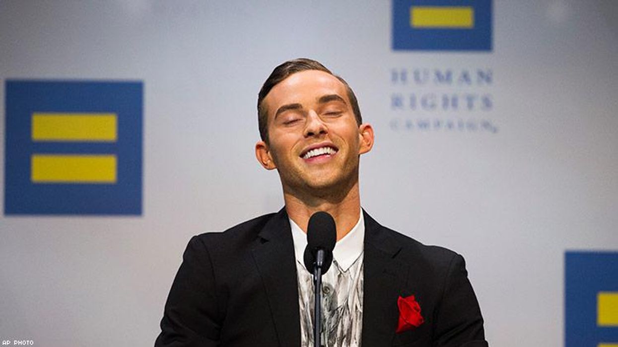<p>Adam Rippon Named <em>Outsports</em> Person of the Year</p>