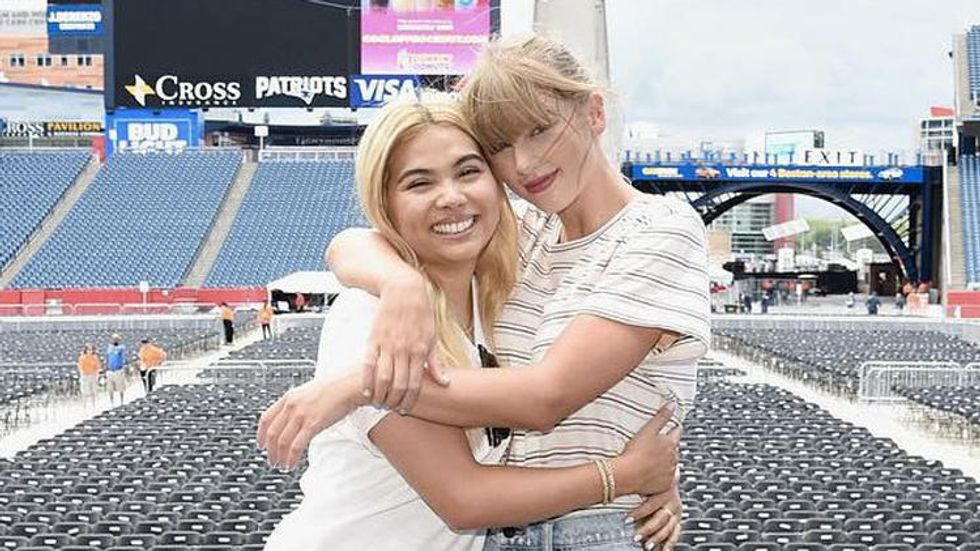 Taylor Swift Surprises Fans, Serenades Hayley Kiyoko at LGBT Event
