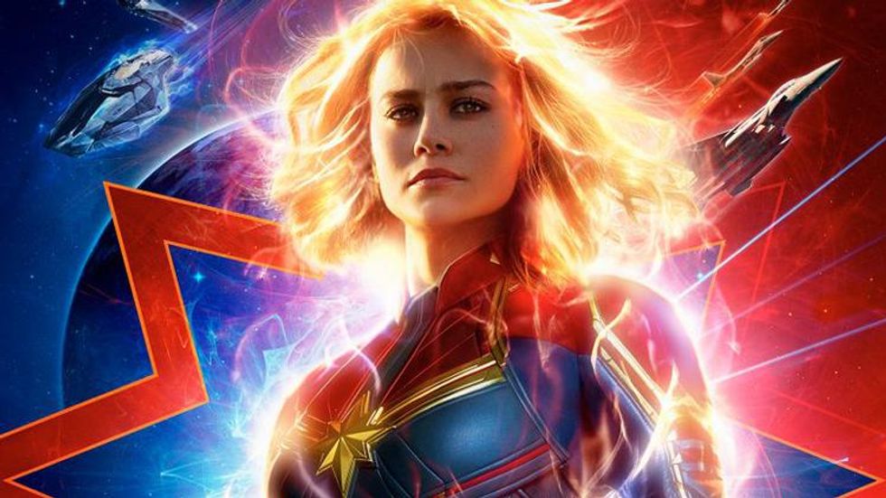 Badass 'Captain Marvel' Poster Revealed Prior to New Trailer