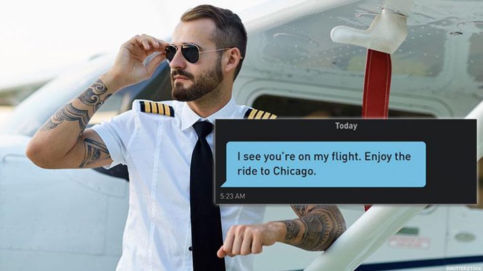 A Pilot Used Grindr During a Flight to Flirt with a Passenger
