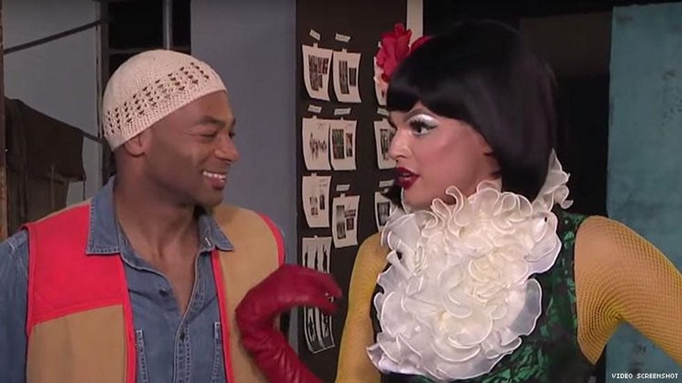 Here's a Glimpse of 'Drag Race's' Valentina as Angel in 'Rent'