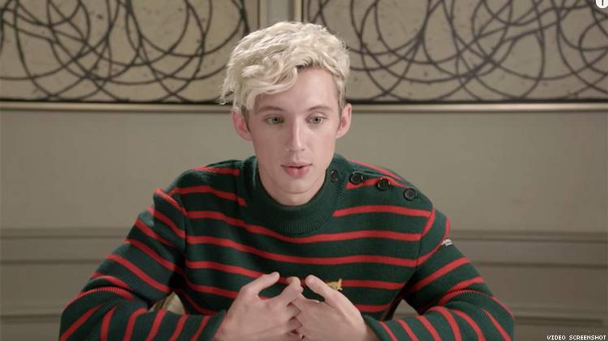 <p>Troye Sivan Gets Emotional Watching Teens React to His Music Videos</p>