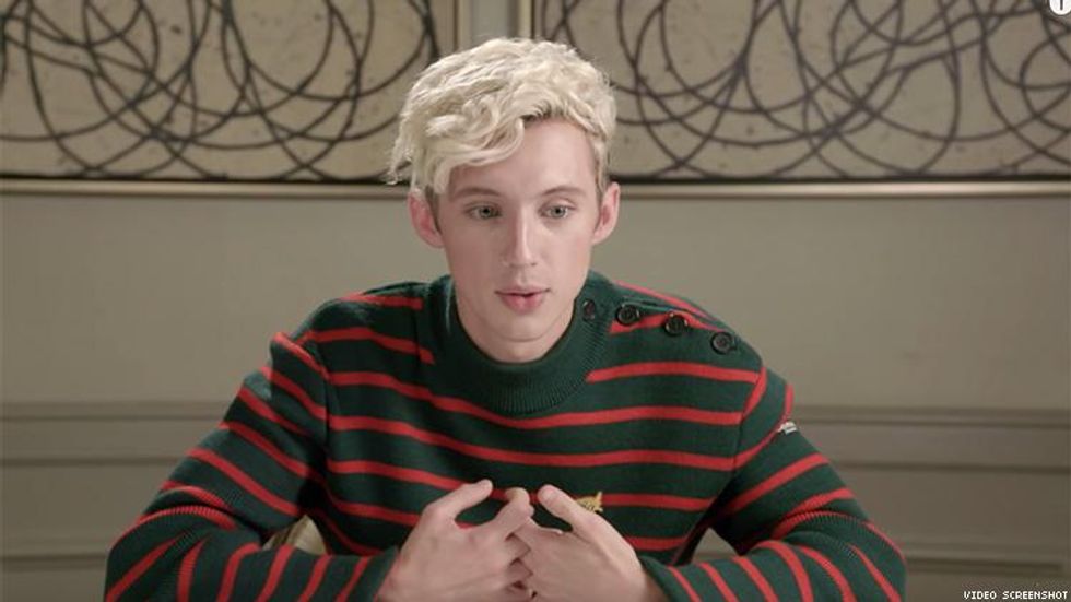 Troye Sivan Gets Emotional Watching Teens React to His Music Videos