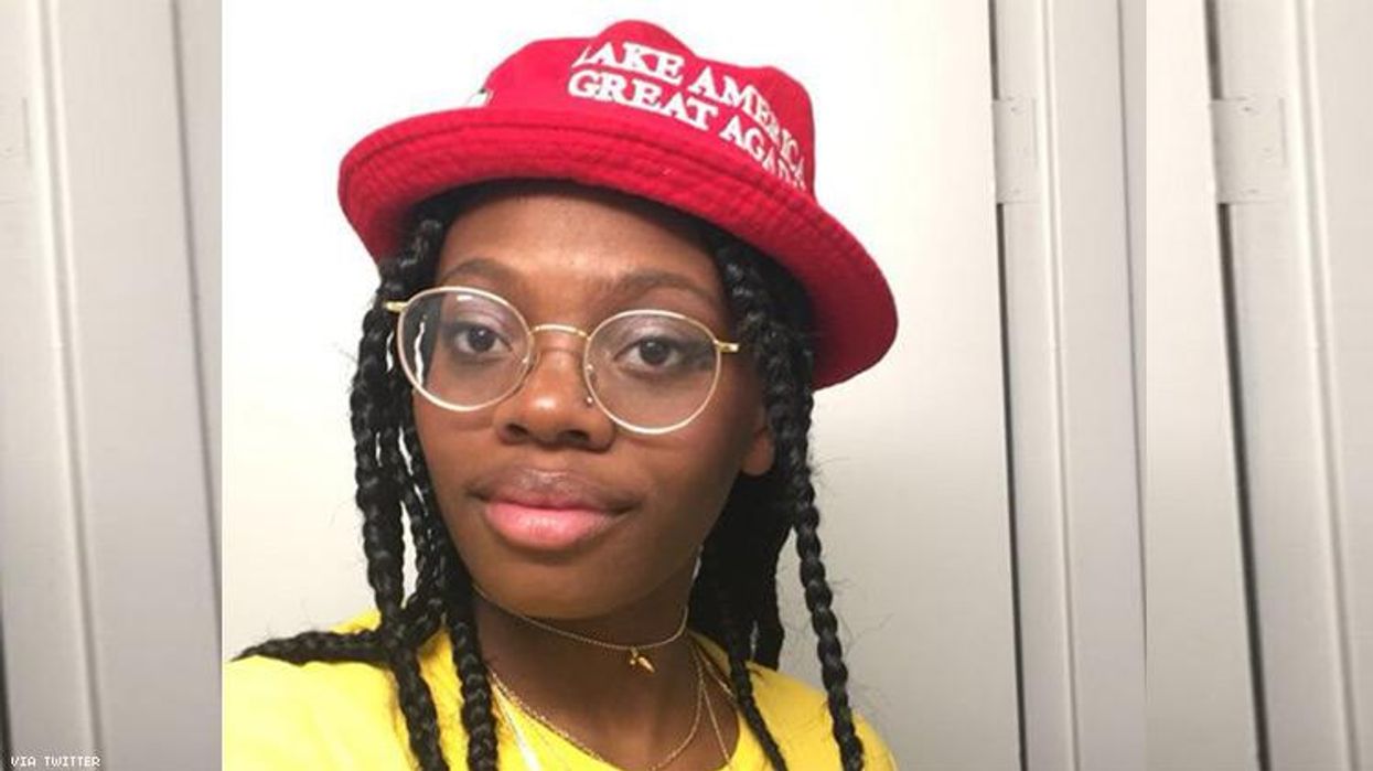 <p>Young Woman Tricks Trump Supporters Into Paying Her College Tuition</p>