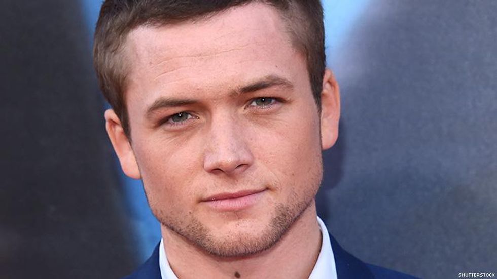 'Rocketman's' Taron Egerton May Have Just Come Out