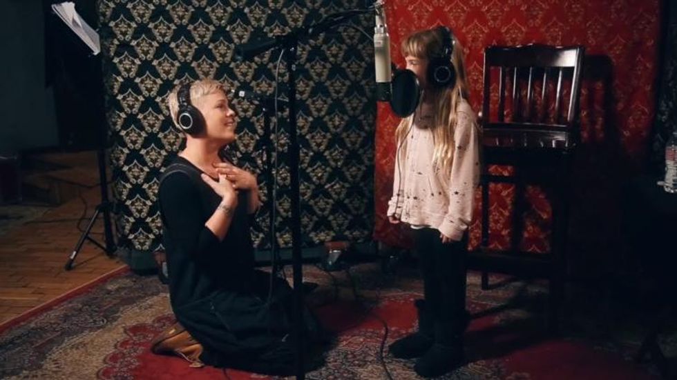 P!nk's Daughter Covering a 'The Greatest Showman' Track Is Cute AF