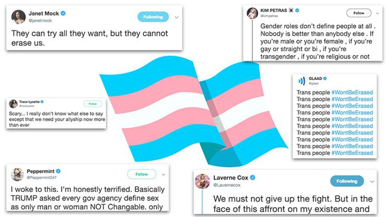 <p>LGBT Celebs Call for Action to Fight Trump's Anti-Trans Memo</p>