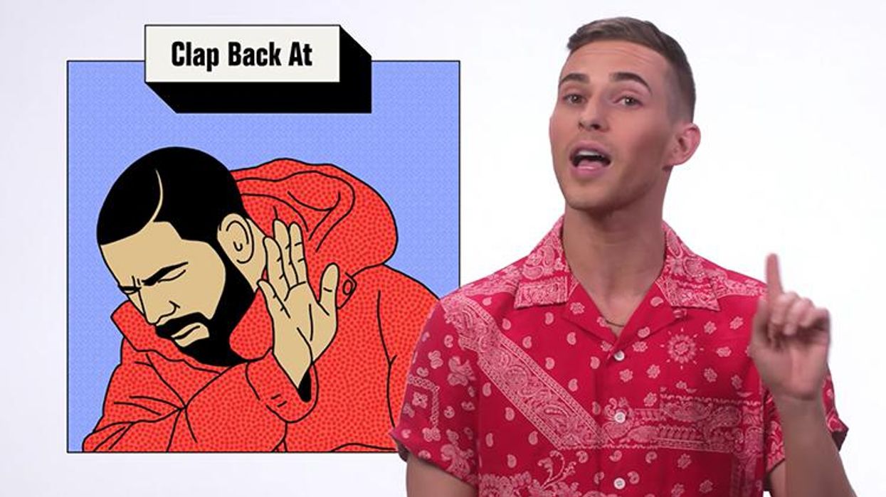 <p>Adam Rippon Breaks Down Why You NEED to Vote in the Midterm Elections</p>