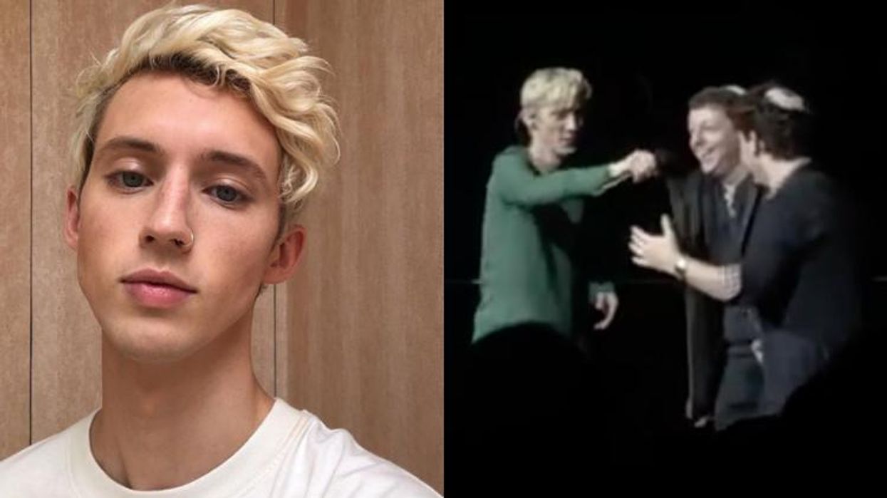 <p>Troye Sivan Helped Two Gay Fans Get Engaged During His Concert</p>