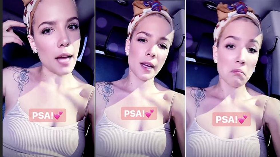 Halsey Claps Back at Haters Who Say She's Not Bi Because She Dates Men