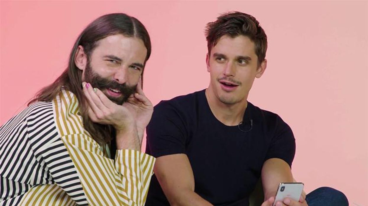 <p>Would You Let Antoni Porowski & Jonathan Van Ness Hijack Your Tinder?</p>