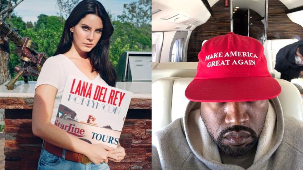 Lana Del Rey Called Out Kanye West for Continuing to Support Trump