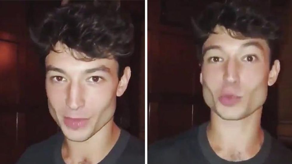 Please Thirst Over Ezra Miller with Us