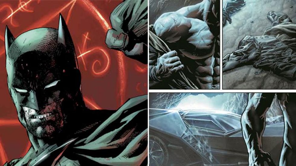 DC Is Removing Batman's Full Frontal D*ck from the Viral Comic Strip
