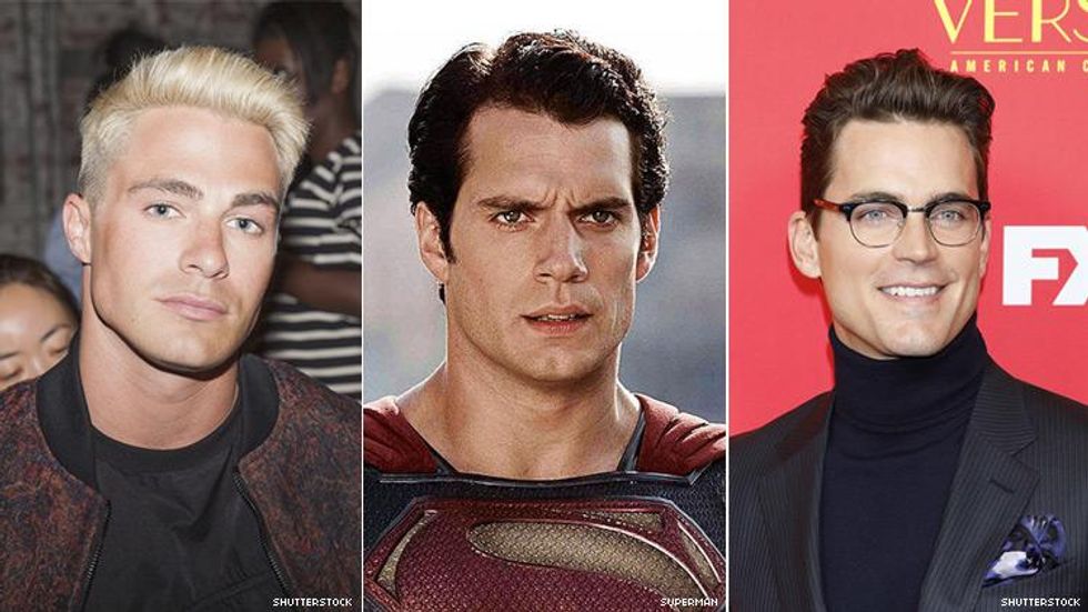 Colton Haynes Wants Matt Bomer to Play Superman