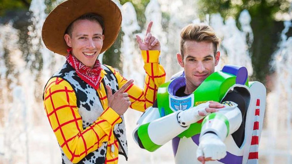 We're Obsessed With This Gay 'Toy Story' Themed Wedding