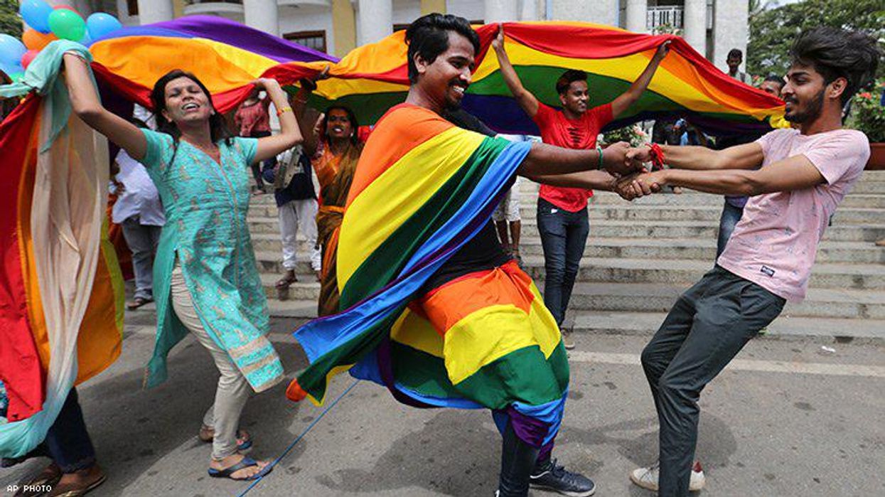 <p>India Legalizes Gay Sex, the LGBTQ Community Celebrates Historic Win</p>