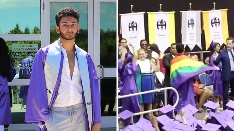Watch This High School Student Come Out to His Entire Class in Style