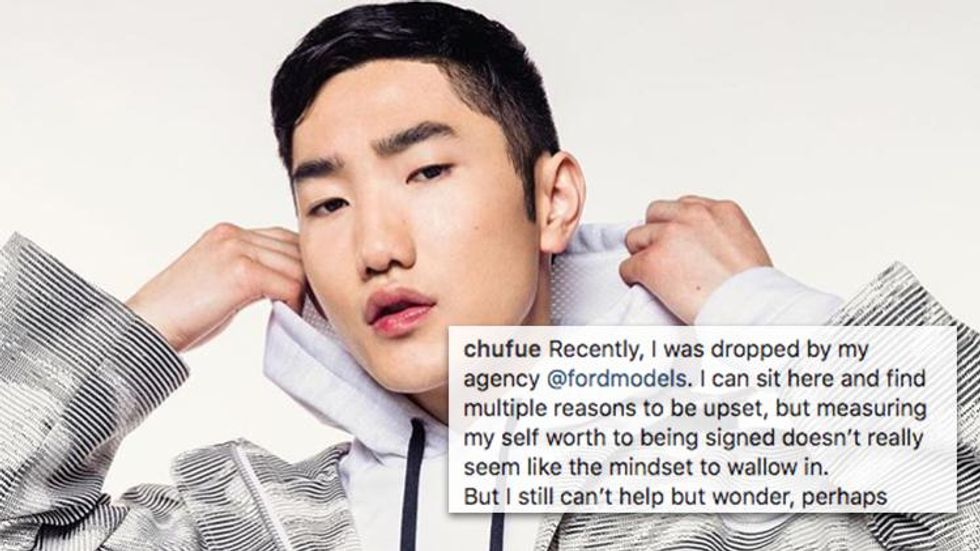 This Model Says His Agency Dropped Him for Being Gay and Asian