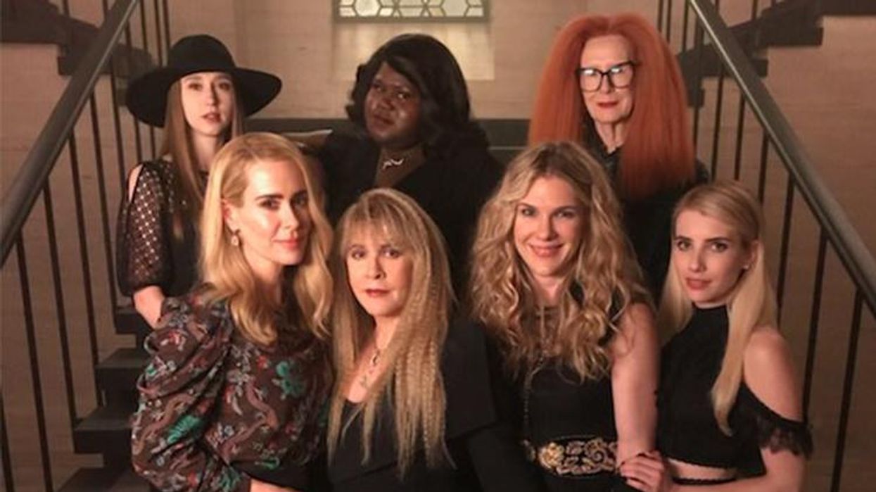 <p>The<em> AHS: Coven</em> Cast Is Reunited and We're Excited AF!</p>
