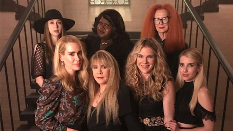 The 'AHS: Coven' Cast Is Reunited and We're Excited AF!