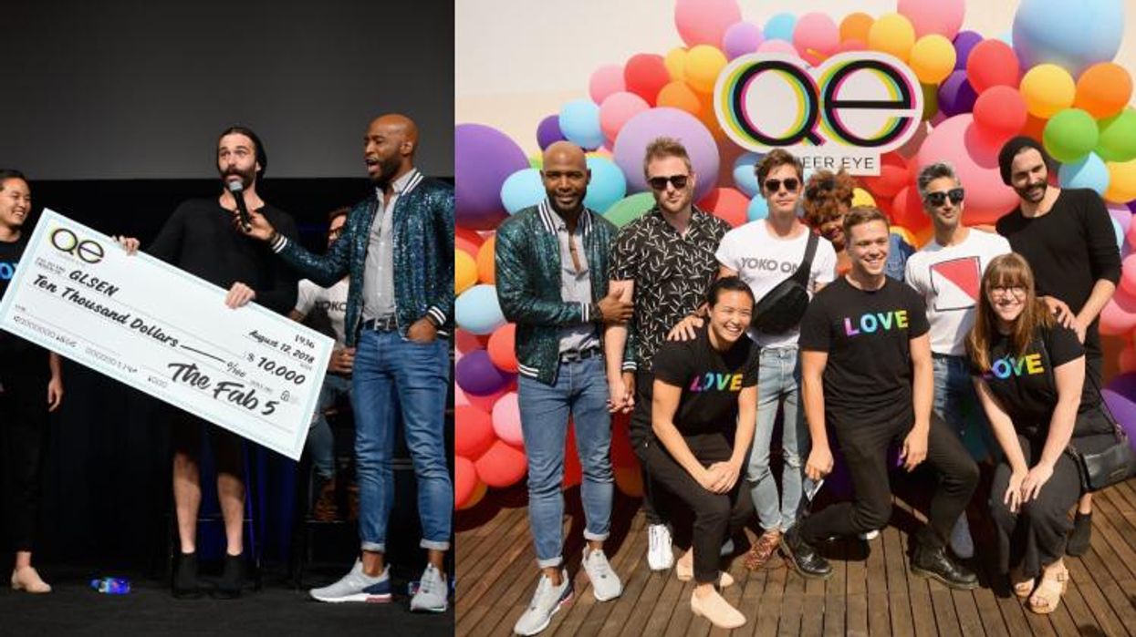<p>The Fab Five Donated $10,000 to GLSEN and LGBT Youth</p>