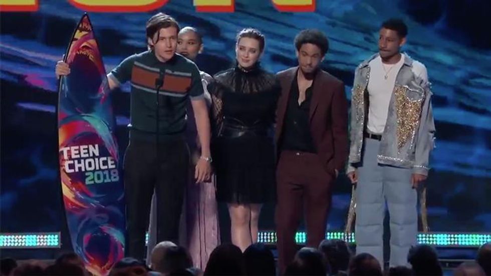 'Love, Simon' and Nick Robinson Won Big at the Teen Choice Awards