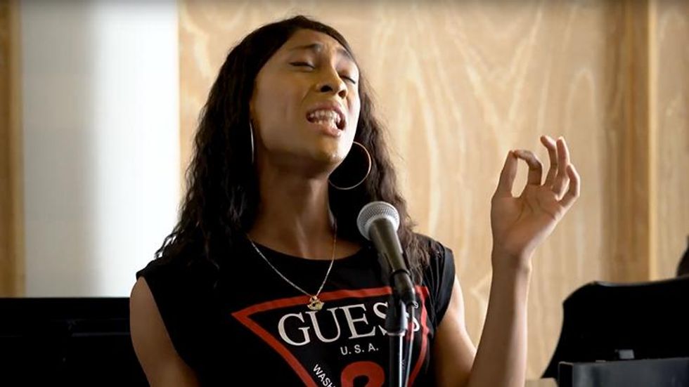 Watch 'Pose's' MJ Rodriguez's Intimate Live Performance of 'Home'