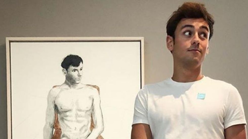 Tom Daley's Nudes Are Literally a Work of Art