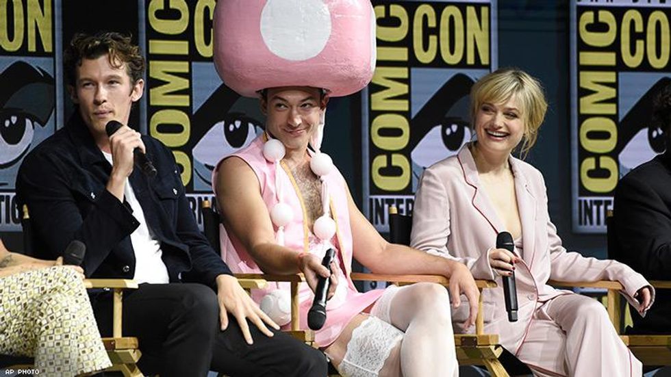 Ezra Miller's Toadette Cosplay Looked Ridiculously Good