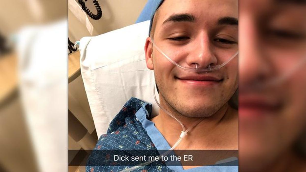 <p>Man Goes Viral After Sucking a 'Hulk Sized D*ck' Sent Him to the ER</p>