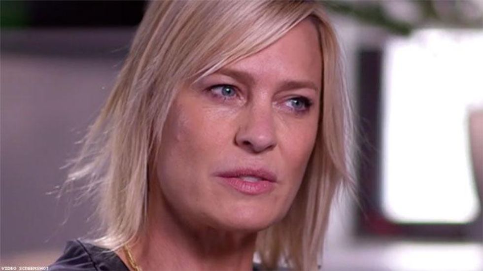 Robin Wright on Kevin Spacey: 'I Didn't Know the Man'