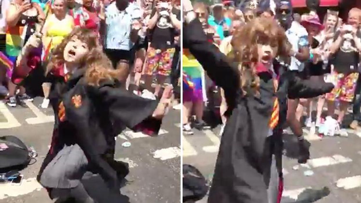 <p>Watch Dancing Hermione Vogue the House Down at London Pride</p>
