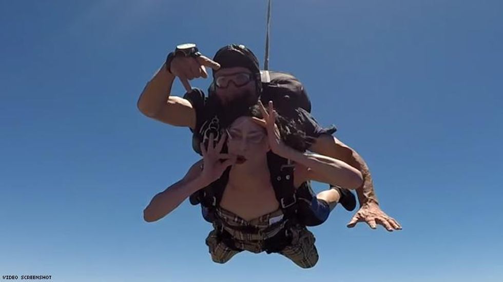 Watch Laganja Estranja Do the Ultimate Death Drop From 12,500 Feet Up