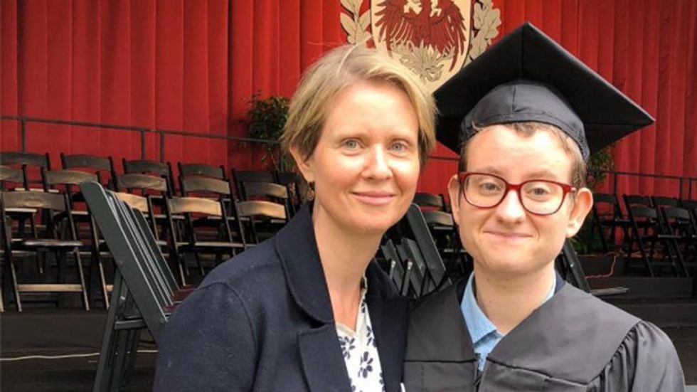 Cynthia Nixon Is So Proud of Her Trans Son