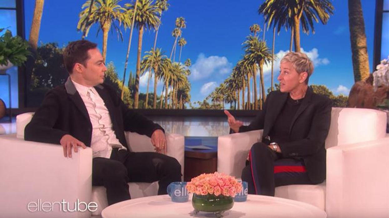 <p>Jim Parsons Says It's Weird to Be in a Gay Couple at His Age</p>