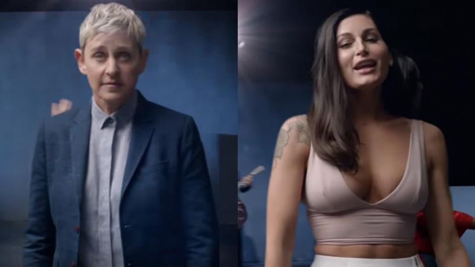 Inspiring LGBT Women Like Ellen & Trace Lysette Were Part of Maroon 5's Empowering New Video