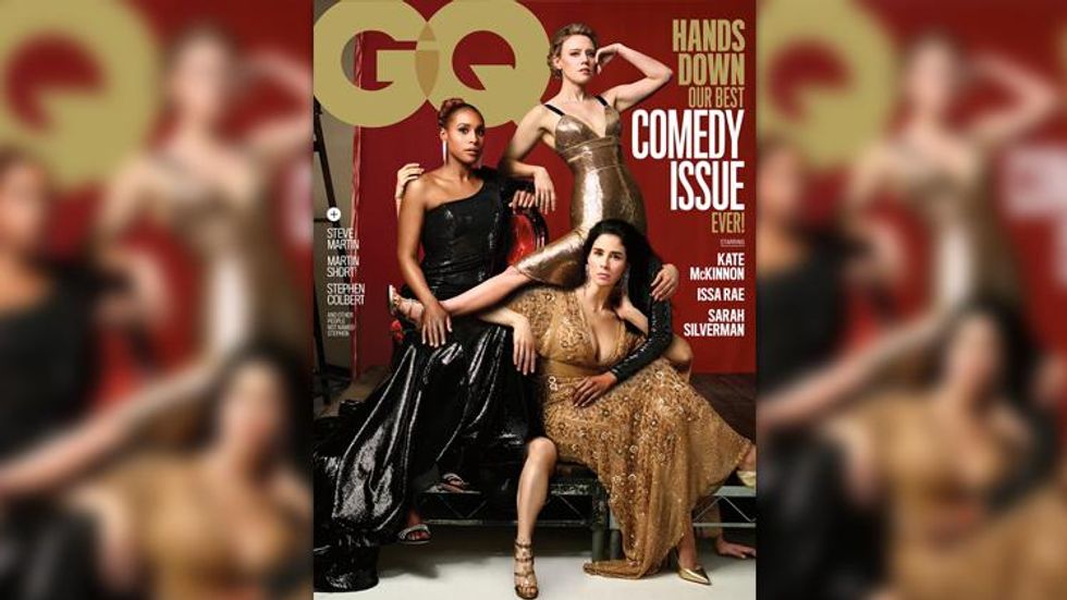 Kate McKinnon Has a Few Extra Limbs on GQ's Comedy Issue Cover
